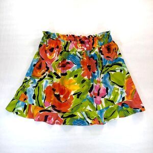 *New with Tags* Show Me Your Mumu Floral Ruffle Mini Skirt size Medium NWT
